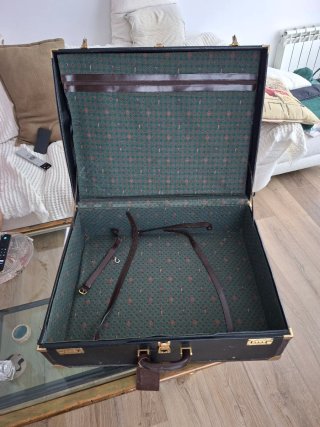 Maleta de piel vintage
