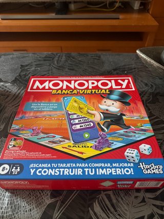 Monopoly “Banca Virtual” Juego de Mesa