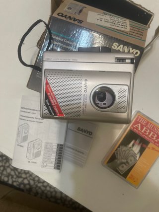 Grabadora Sanyo M-1110C Compact Cassette