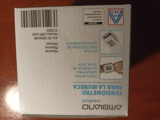 Tensiómetro de Muñeca Ambiano Medical