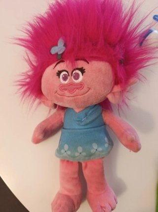 Muñeca Poppy Troll Rosa