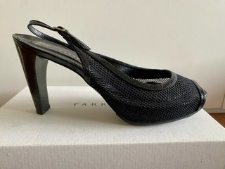 Zapatos de tacón Farrutx negros talla 39