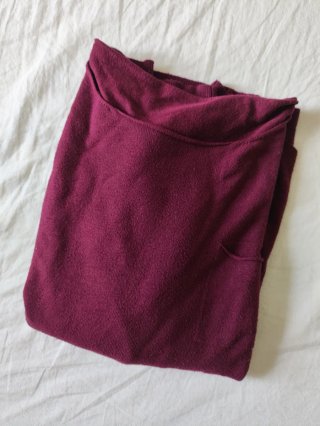 Jersey Oversize Granate