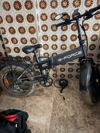 Bicicleta Eléctrica Plegable G-Force  Antiguedad 1