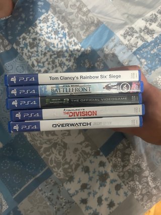 Lote de 5 Juegos para PlayStation 4
