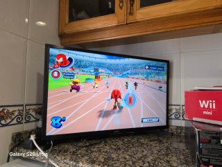 Nintendo Wii Mini Roja y Negra