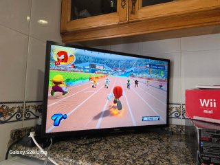 Nintendo Wii Mini Roja y Negra