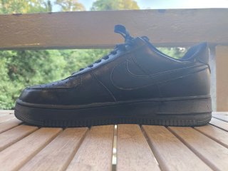 Nike Air Force 1 Low Triple Black Talla 45