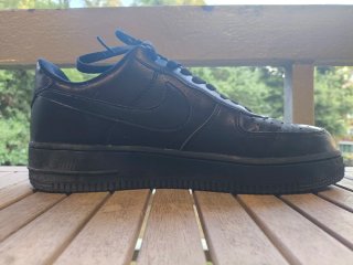 Nike Air Force 1 Low Triple Black Talla 45
