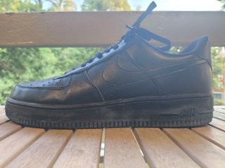 Nike Air Force 1 Low Triple Black Talla 45