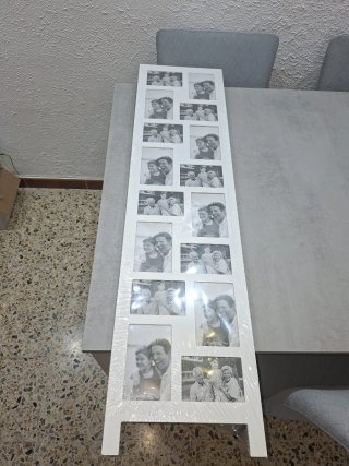 Marco de Fotos Múltiple Blanco