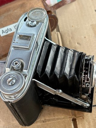 Agfa Isolette Cámara Medio Formato
