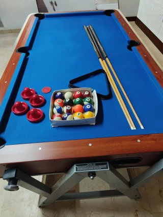Mesa de Billar y Hockey giratoria