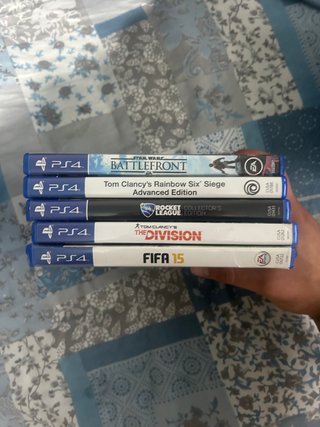 Lote de 5 Juegos PS4 (PlayStation 4)
