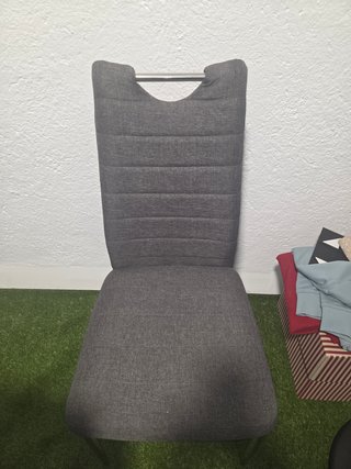 Set de 6 Sillas de Comedor Grises