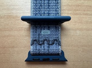 Apple Watch X Nike 40mm. Grey/Blue Sport Loop