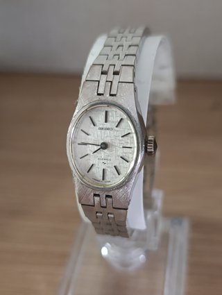 Reloj Seiko Mecánico Plateado