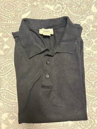 Pack 2 Polos Negros Pull&Bear Talla M