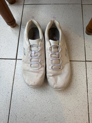 Zapatillas Skechers Talla 40 Blancas