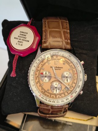 Reloj Krug-Baümen Airmaster Piel Marrón