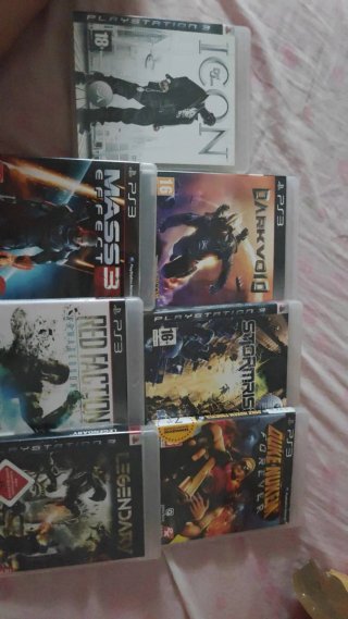 Pack 7 Juegos PS3: Mass Effect, Duke Nukem, Red Fa