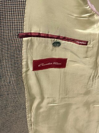 Americana de hombre marrón