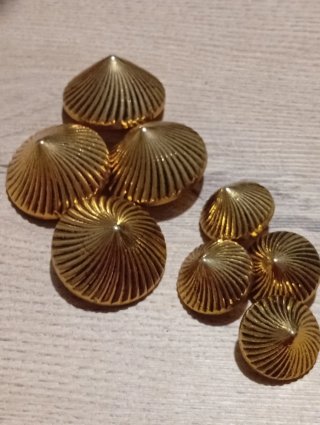Botones auténticamente Vintage tipo joya y strass