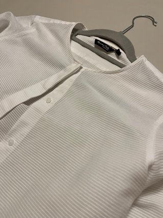 Camisa Massimo Dutti cuello mao