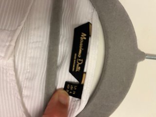 Camisa Massimo Dutti cuello mao