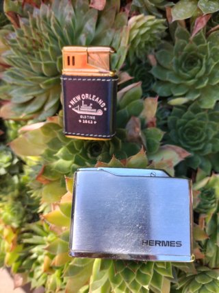 Mecheros Vintage Hermes y New Orleans