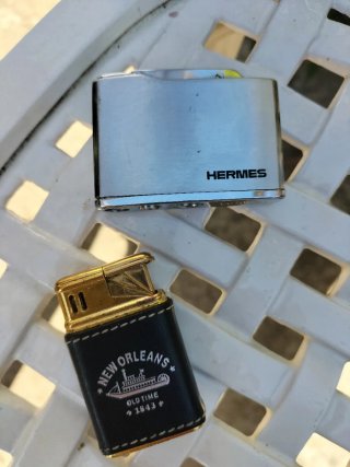Mecheros Vintage Hermes y New Orleans