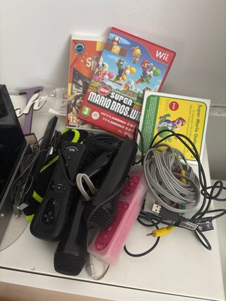 Consola Nintendo Wii Negra