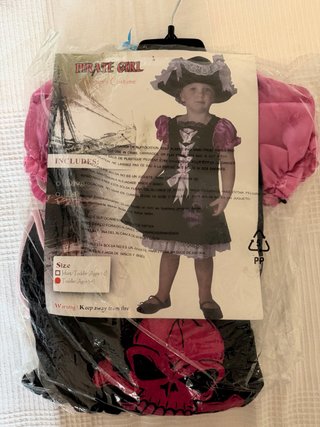 Disfraz Pirata Niña 3-4 años