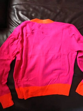 Rebeca Vilagallo Rosa y Naranja Talla L