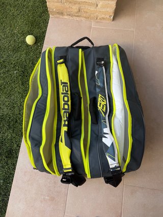 Raquetero Babolat Pure Aero Gris/Amarillo