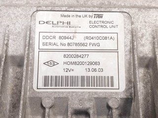 CENTRALITA MOTOR UCE RENAULT RENAULT CLIO II FASE II (B/CB0) 2001-2005