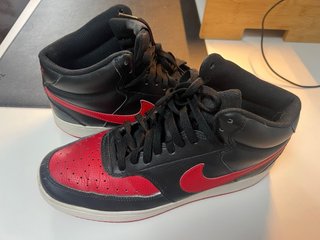 Zapatillas Nike Air Force 1 Mid Negras Rojas