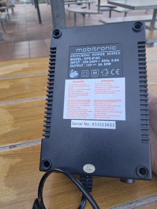 Transformador Waeco Mobitronic 220V a 12V