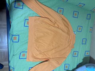 Camiseta Larga Naranja