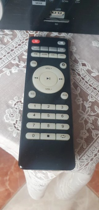Amplificador Stereo Fonestar Negro poco uso!!