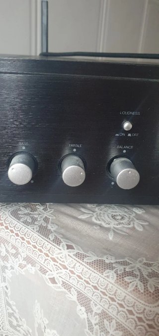 Amplificador Stereo Fonestar Negro poco uso!!