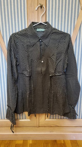 Blusa Hoss Intropia lunares talla 38
