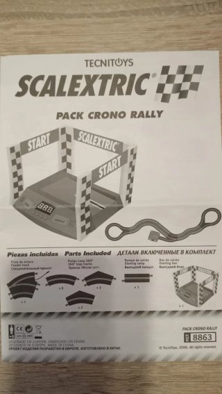 Scalextric Pack Crono Rally