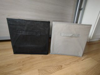 Pack 2 Cajas de Tela Plegables