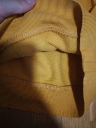 Sudadera Amarilla con Capucha talla 8-10 años