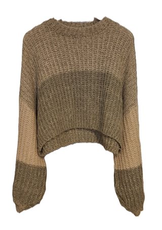 Jersey Stradivarius M verde rayas