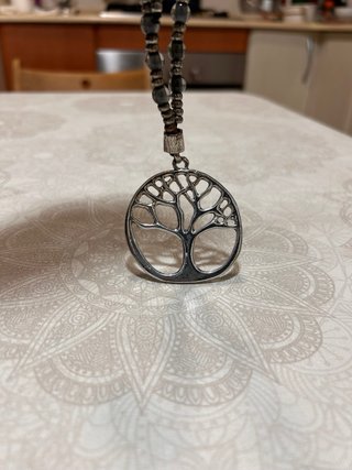 Collar con Colgante Árbol de la Vida