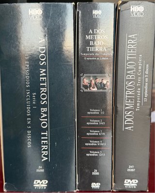 A dos metros bajo tierra T1-3 DVD