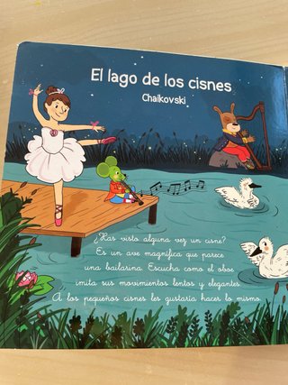 Libro musical primeras canciones de música clásica
