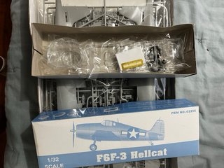 Maqueta Trumpeter F6F-3 Hellcat 1:32